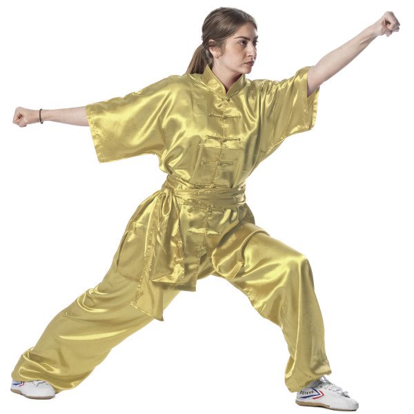 Wu-Shu Στολή Tai Chi Style Κοντό Μανίκι  Wu-Shu Στολή Tai Chi Style Κοντό Μανίκι