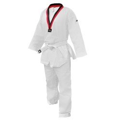 Taekwondo Στολή Adidas ADI-START II Κόκκινο/Μαύρο Ρεβέρ – adiTS02