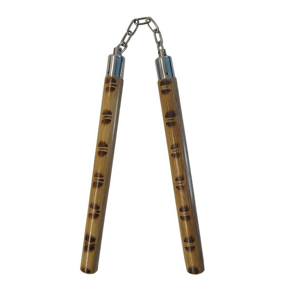 Nunchaku Αλυσίδα Rattan (Μπαμπού) Τίγρης Nunchaku Αλυσίδα Rattan (Μπαμπού) Τίγρης