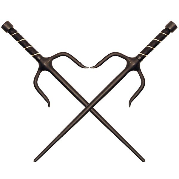 Sai Μαύρο Στρογγυλή Άκρη στη Λαβή 