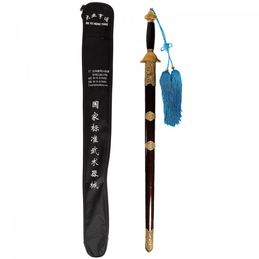 Παραδοσιακό Wushu Σπαθί Long Quan Competition Ίσιο