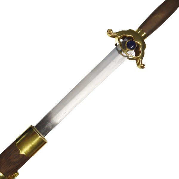 Παραδοσιακό Wushu Σπαθί Σκληρό Τσούμπα Μπλε Μάτι Χρυσό/Καφέ Παραδοσιακό Wushu Σπαθί Σκληρό Τσούμπα Μπλε Μάτι Χρυσό/Καφέ